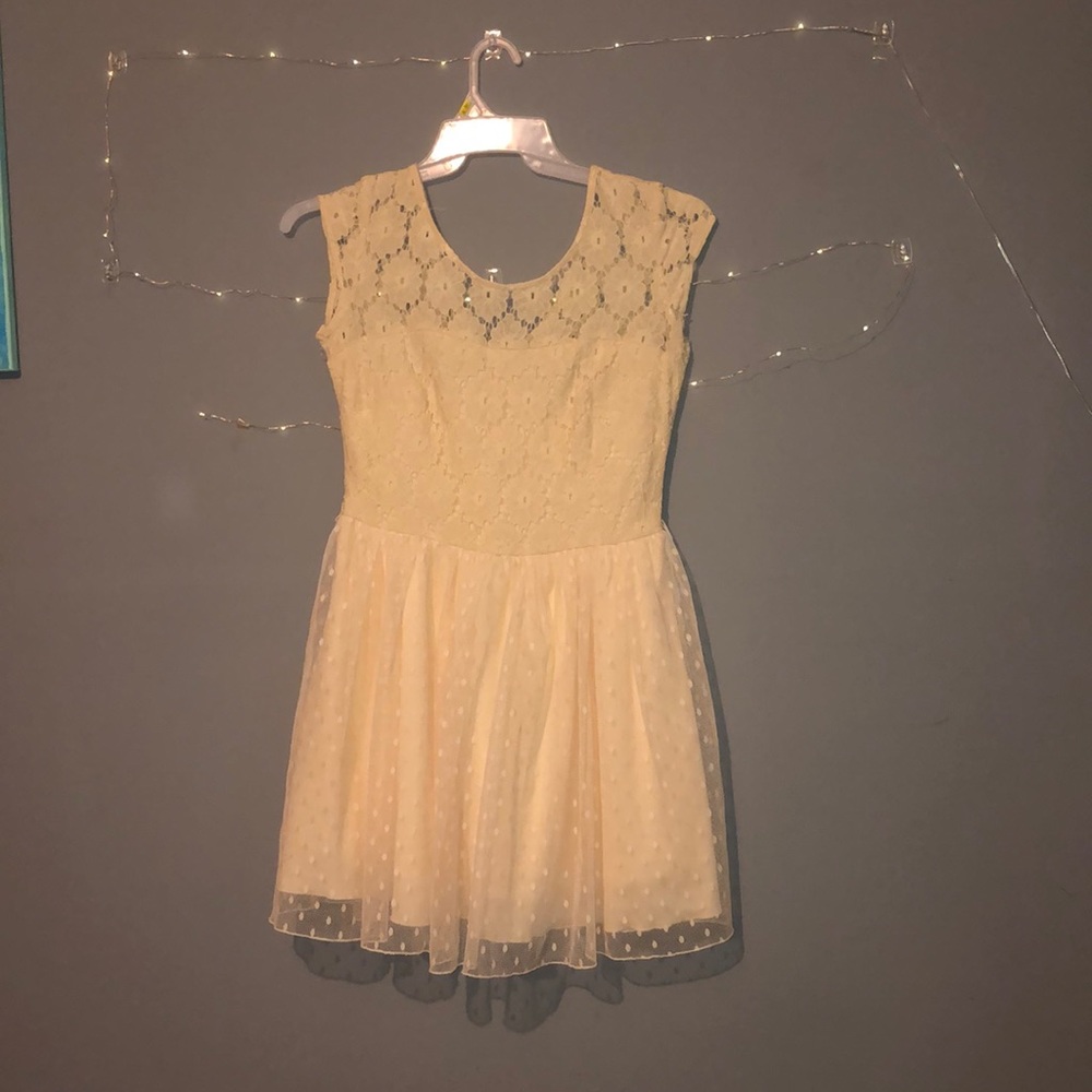 Tan dress